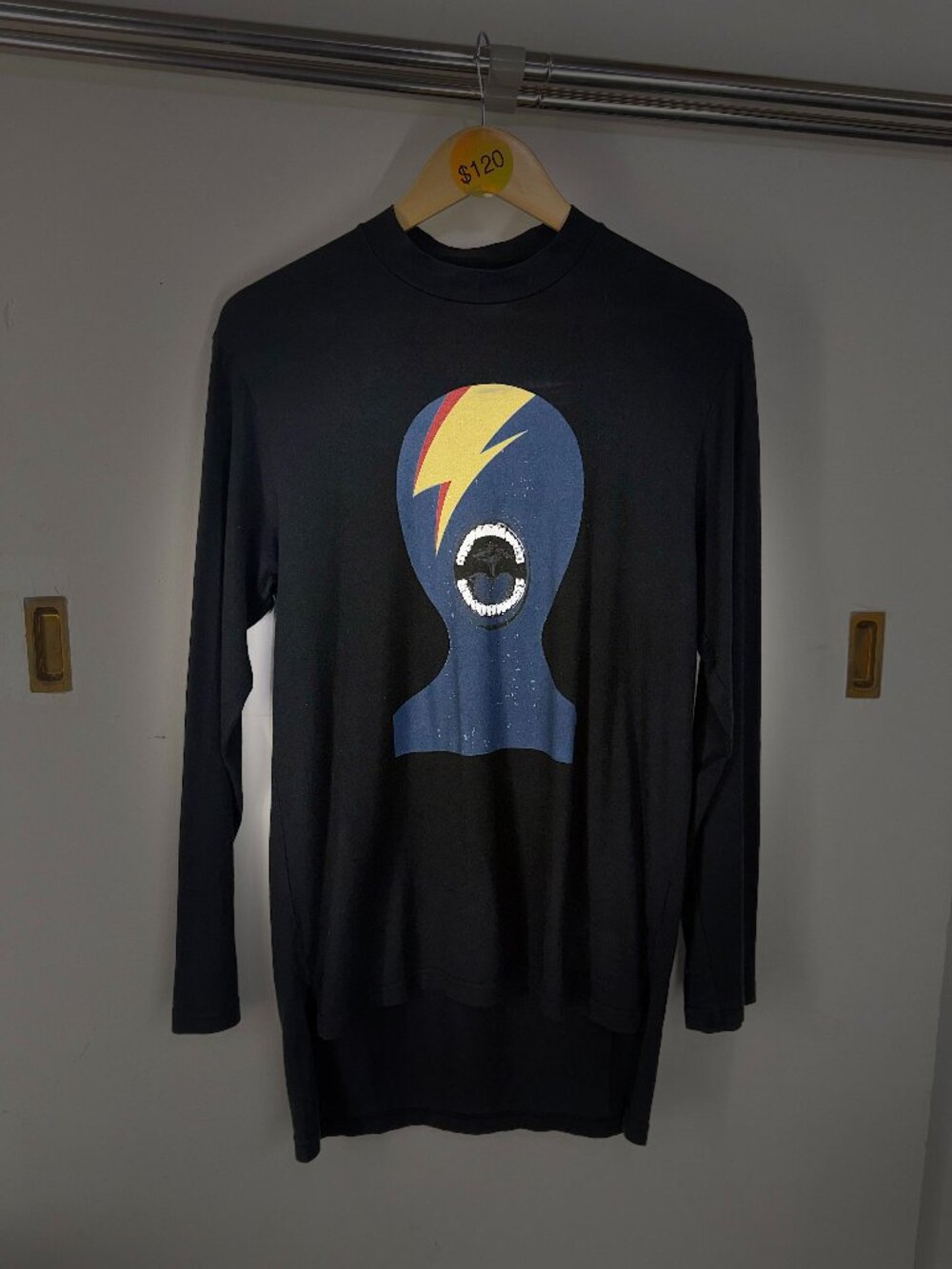 longsleeve Maison Mihara Yasuhiro Imported Designer Japanese shirt blue size L